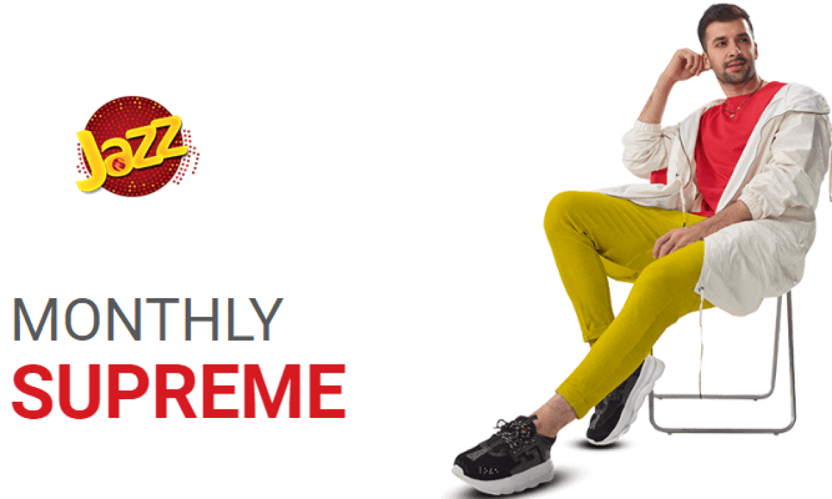 jazz internet monthly supreme package