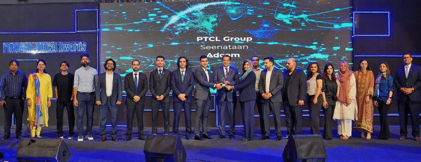 With six wins, PTCL Group dominates 2025 Pakistan Digital Awards.